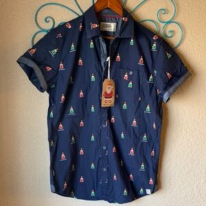 Free Planet Nutcracker cotton Button down Tshirt